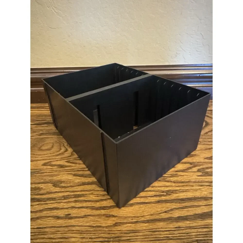 Case Logic 14 DVD Hard Plastic Storage Rack Wall Mount Holder Black